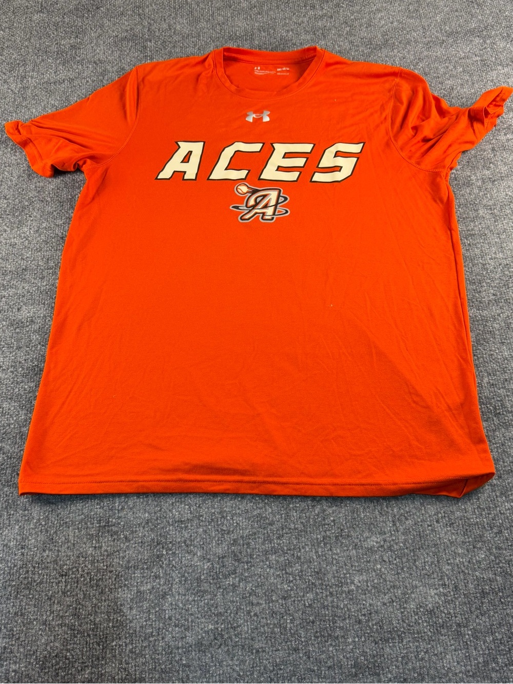 Under Armour Orange HeatGear Performance Top